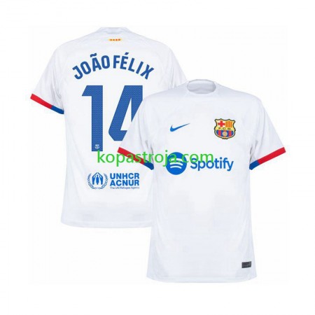 Billiga Fotbollströjor FC Barcelona Joao Felix 14 Borta tröja 2023/24 Kortärmad